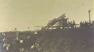 Arbeit im Moor, Mitte der 1910er.