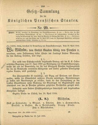 Auszug aus dem preußischen „Gesetz über die Fürsorgeerziehung Minderjähriger“ vom 2. Juli 1900.